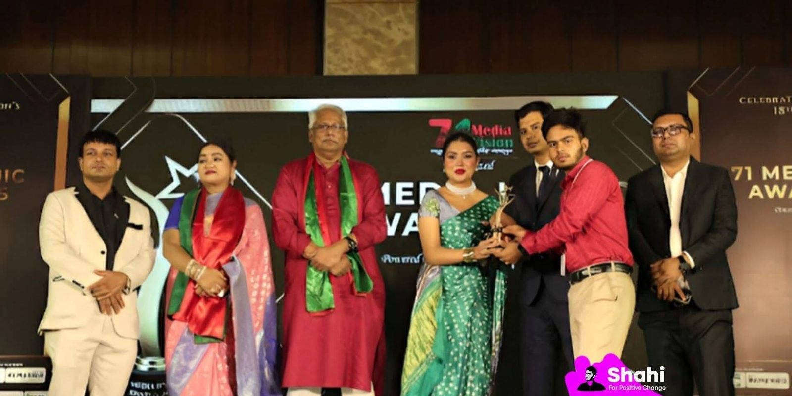 TeenX receiving media award recognition in 2024